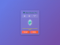 Gem Clicker Pro Action Game
