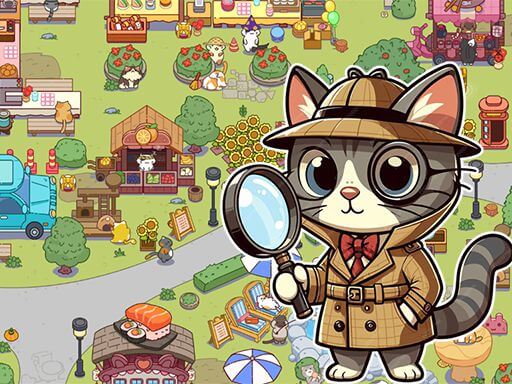 Cat Clue Quest: Hidden Puzzle Adventure