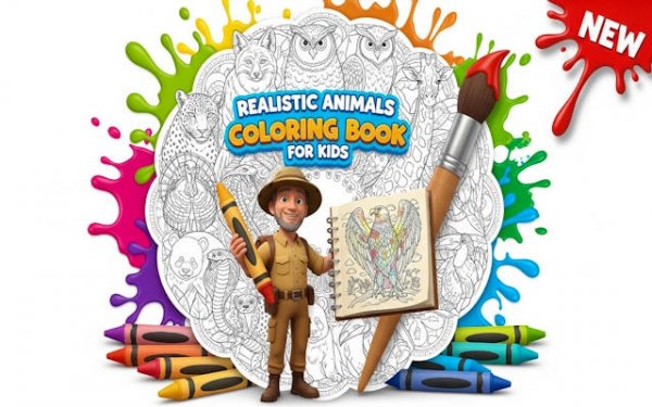 Creative Animal Coloring Studio