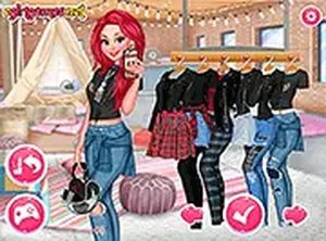 Biker vs Stylish Dress Up