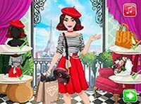 Fashion in France Dress-Up Game