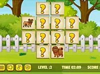 Dogs Memory Skill Game