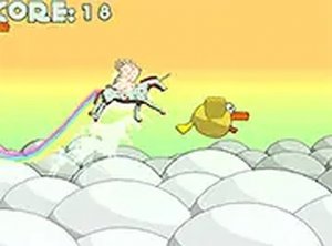 Unicorn Flying Arcade Game